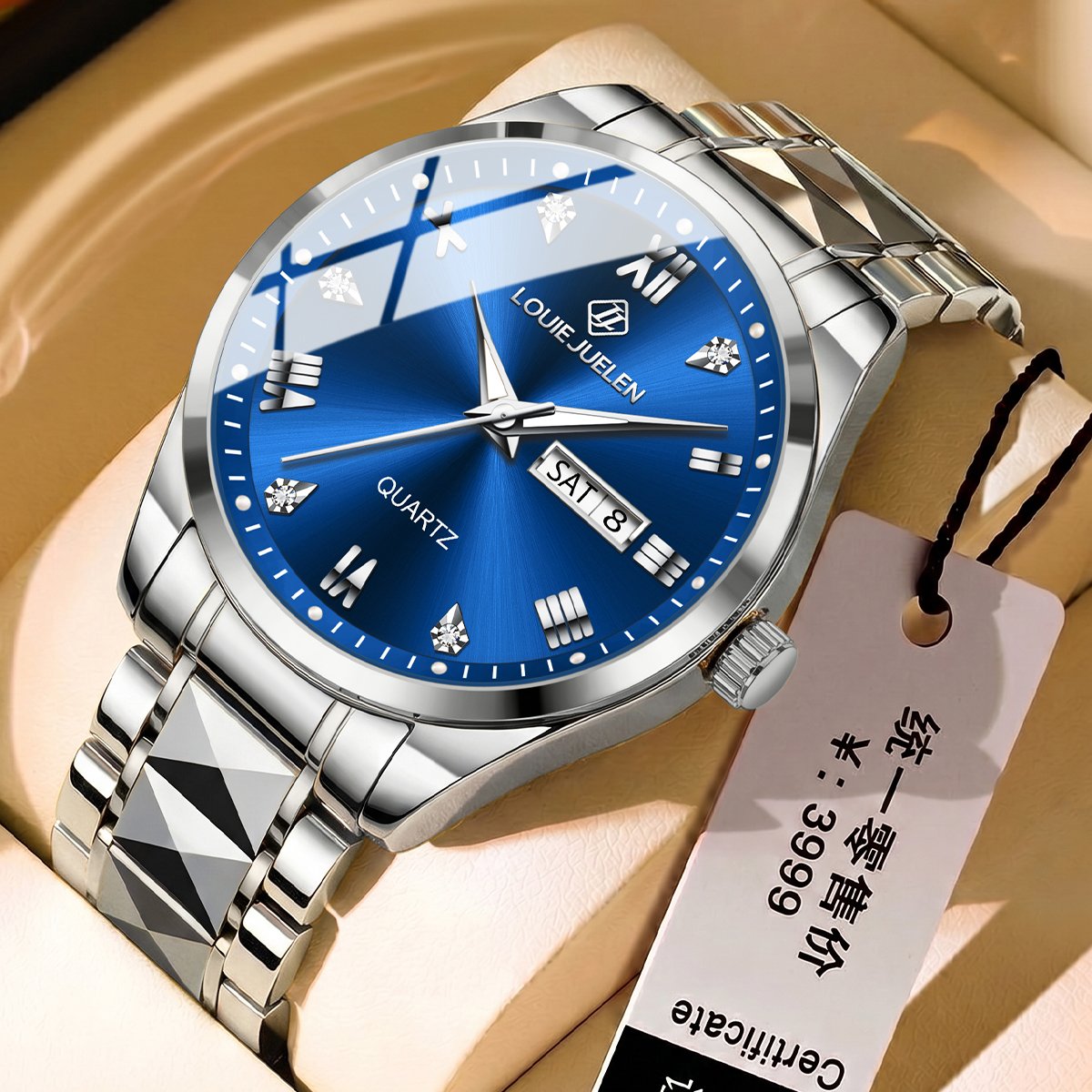 L-607 クォーツウォッチ 42mm